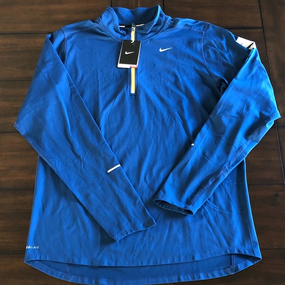 Nike Dri-Fit WE RUN NYC Running 1/2 zip Jacket L - Picture 1 of 8